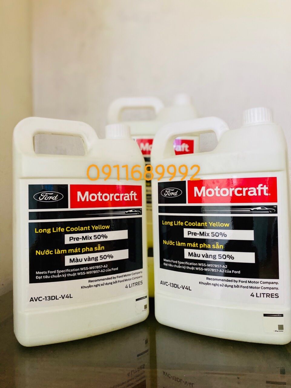 [ Chính hãng] NƯỚC LÀM MÁT ĐỘNG CƠ FORD MOTOCRAFT 4L