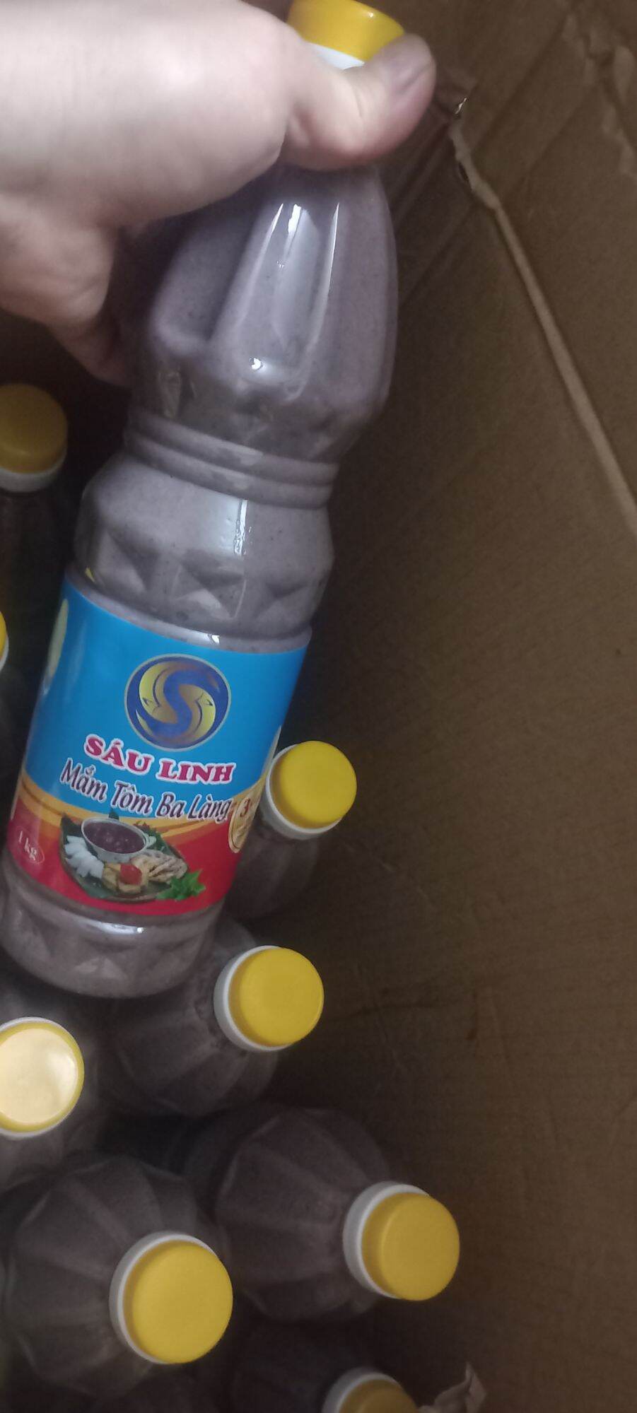 MẮM TÔM  NGON  - ĐẶC SẢN BA LÀNG THANH HÓA ( CHAI 1 LÍT)