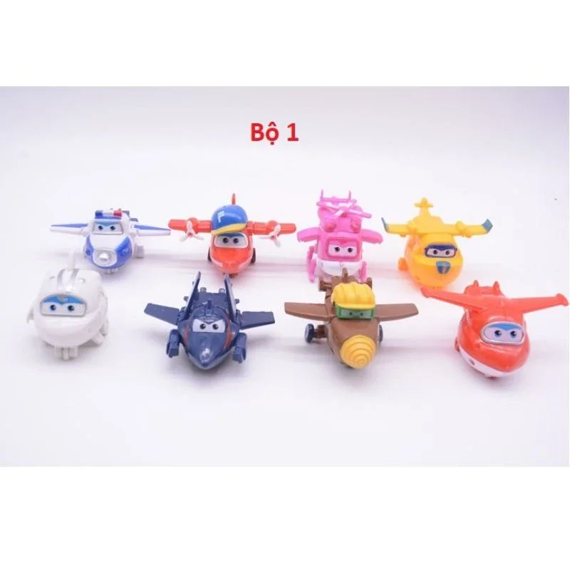 Đội bay robot siêu đẳng lắp ráp cho bé bộ 8 con