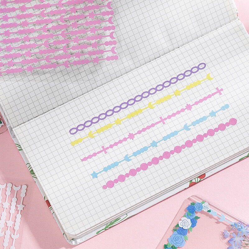 Set 4 tờ sticker dùng để viền và trang trí