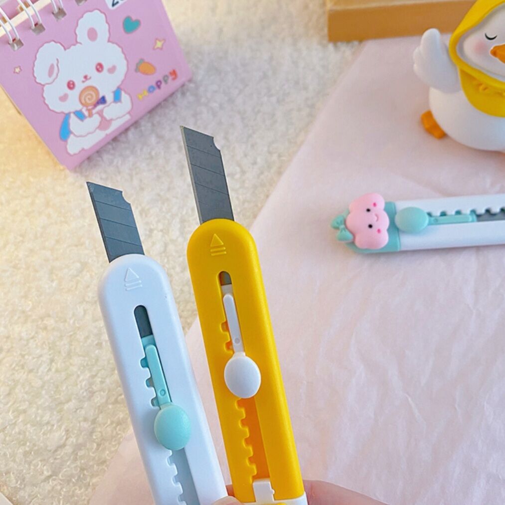 Dao Rọc Giấy Mini Gắn Icon Dễ Thương Bear.House