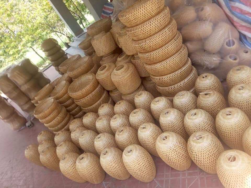 đèn mây tre ,đèn nhót đẹp size 24x40