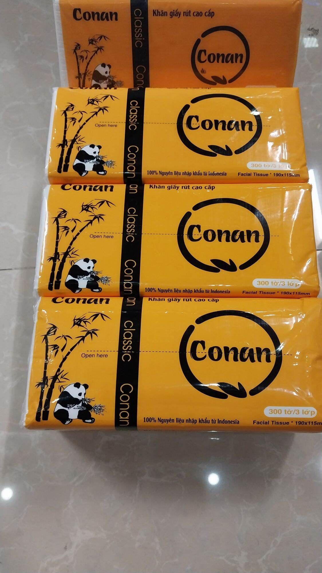 Sỉ 10 gói giấy ăn rút đa năng collex . khăn giấy cao cấp dai 3lớp 300tờ/1gói