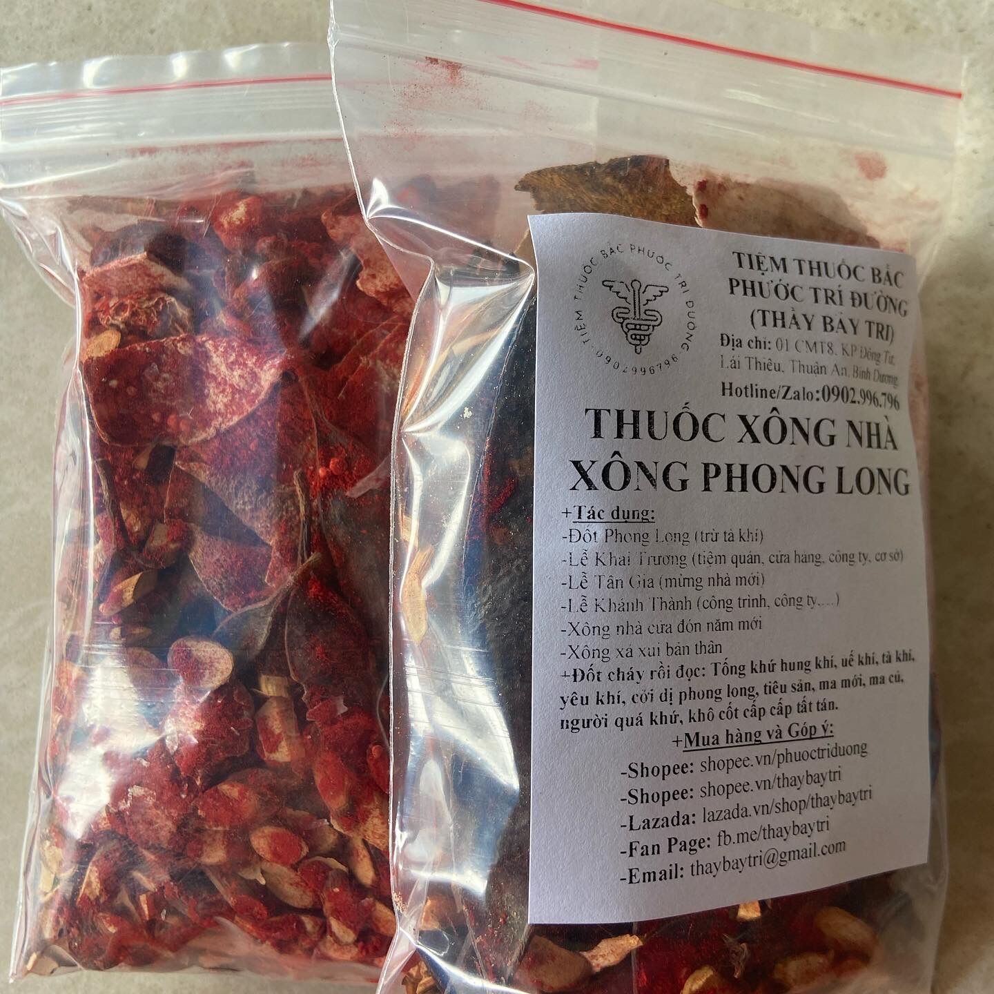 Gói Xông Nhà, Xông Phong Long