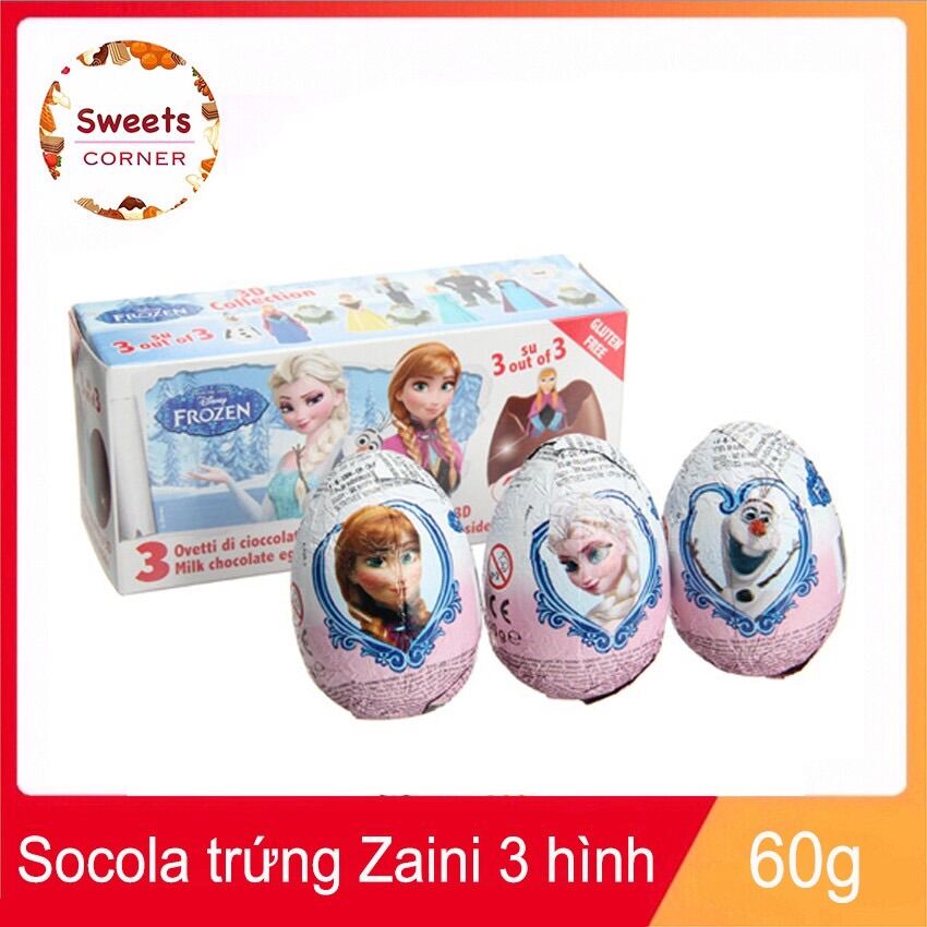 Trứng Socola Zaini đồ chơi hộp 60g