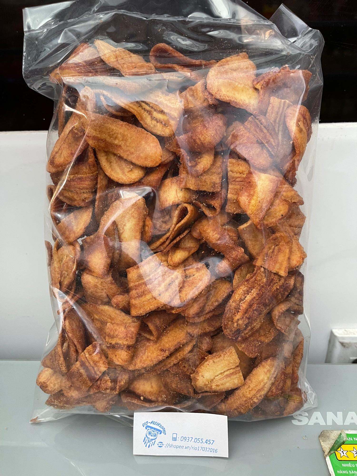 400gr chuối sấy không đường Gia Lai
