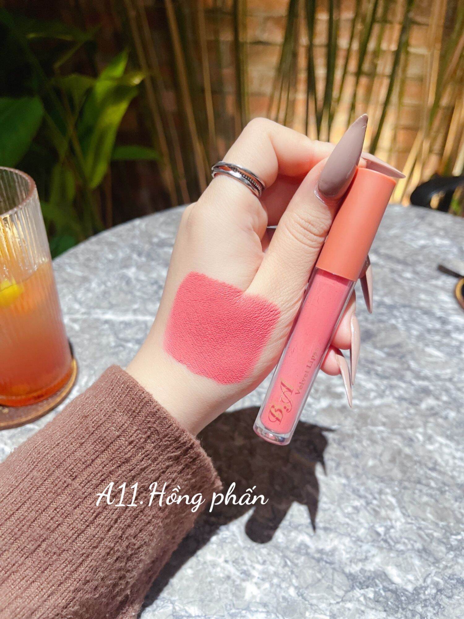 [ Hồng phấn ] Son kem cao cấp B.A Beauty