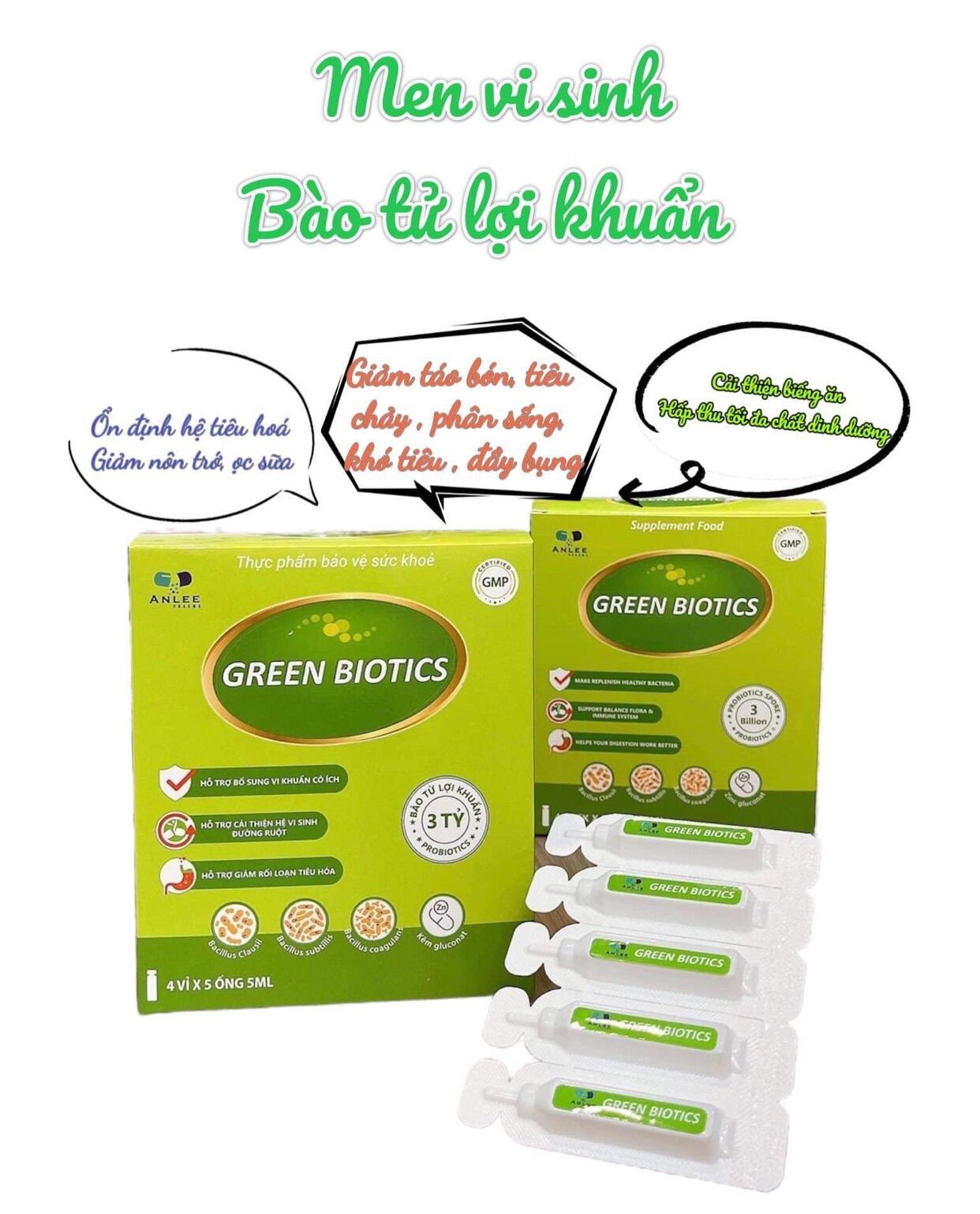 Bào tử lợi khuẩn green biotics