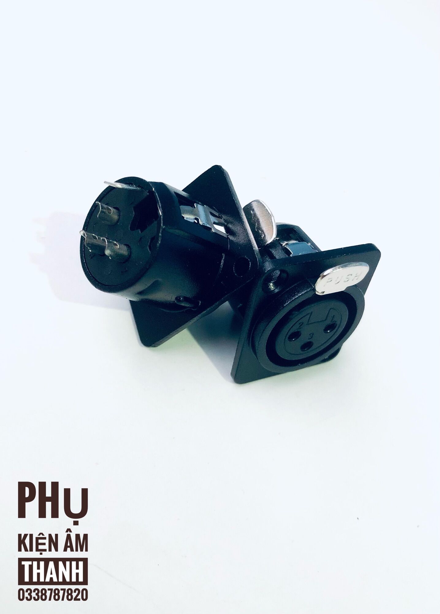 Jack canon XLR âm ( đực - cái )