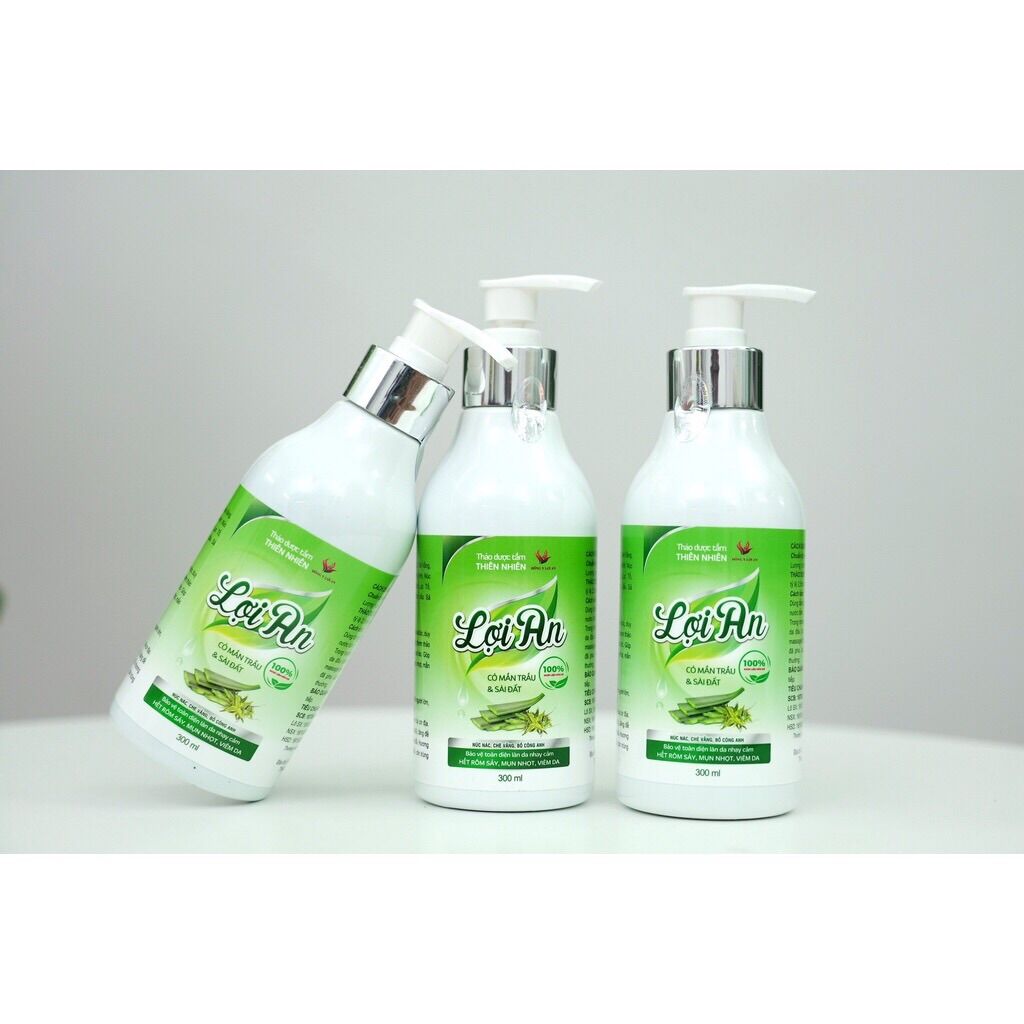 Sữa tắm gội thảo dược Lợi An chính hãng + kèm quà tặng