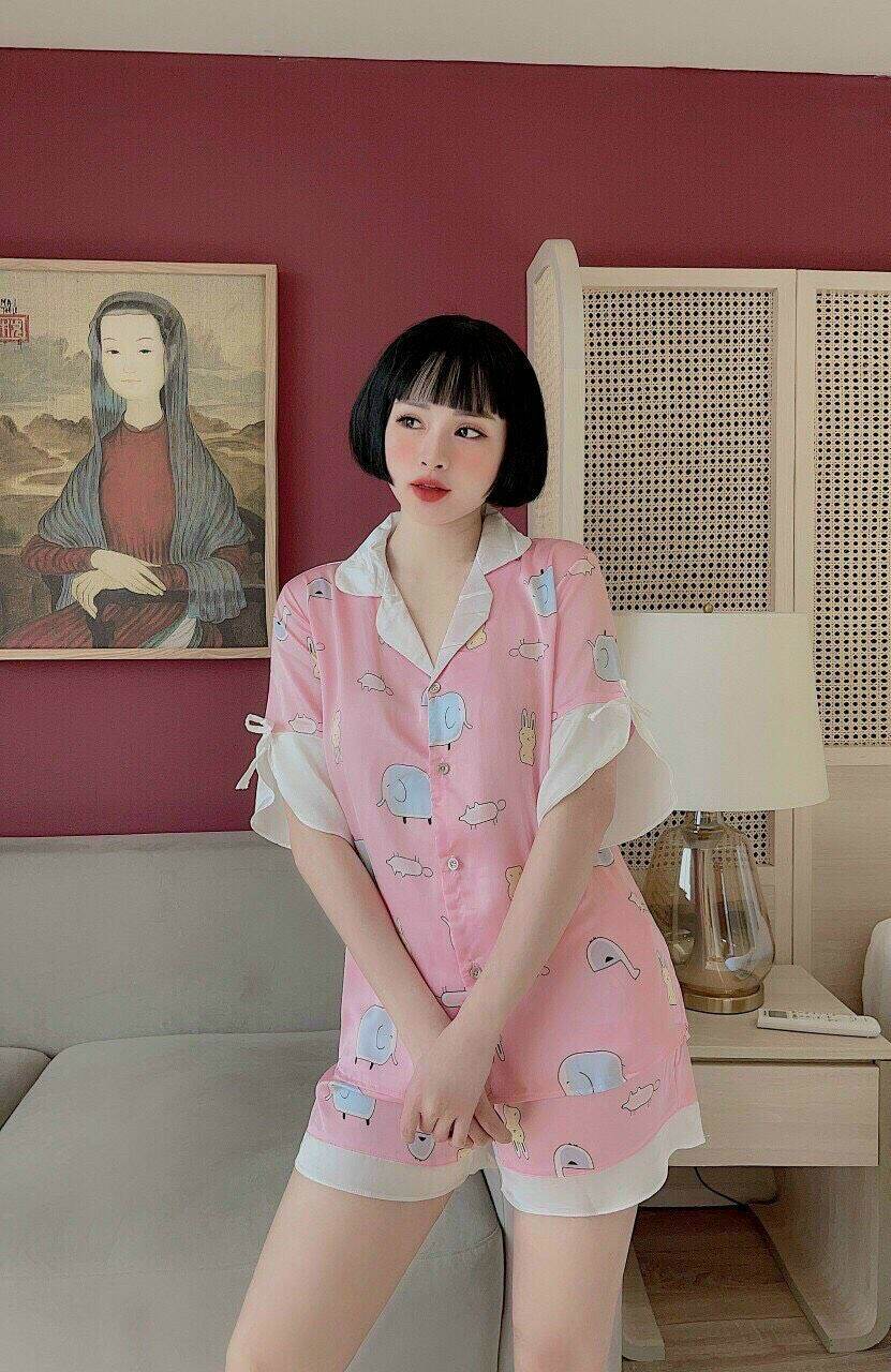 (M210) BỘ ĐÙI LỤA SATIN VẢI MÁT VÀ MỊN SIZE TỪ 40KG - 60KG