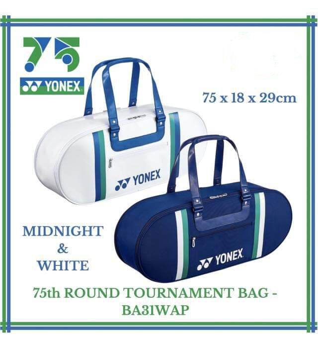[HCM]Túi cầu lông Yonex BA 31 WAEX Xanh/Trắng - Túi đựng vợt cầu lông