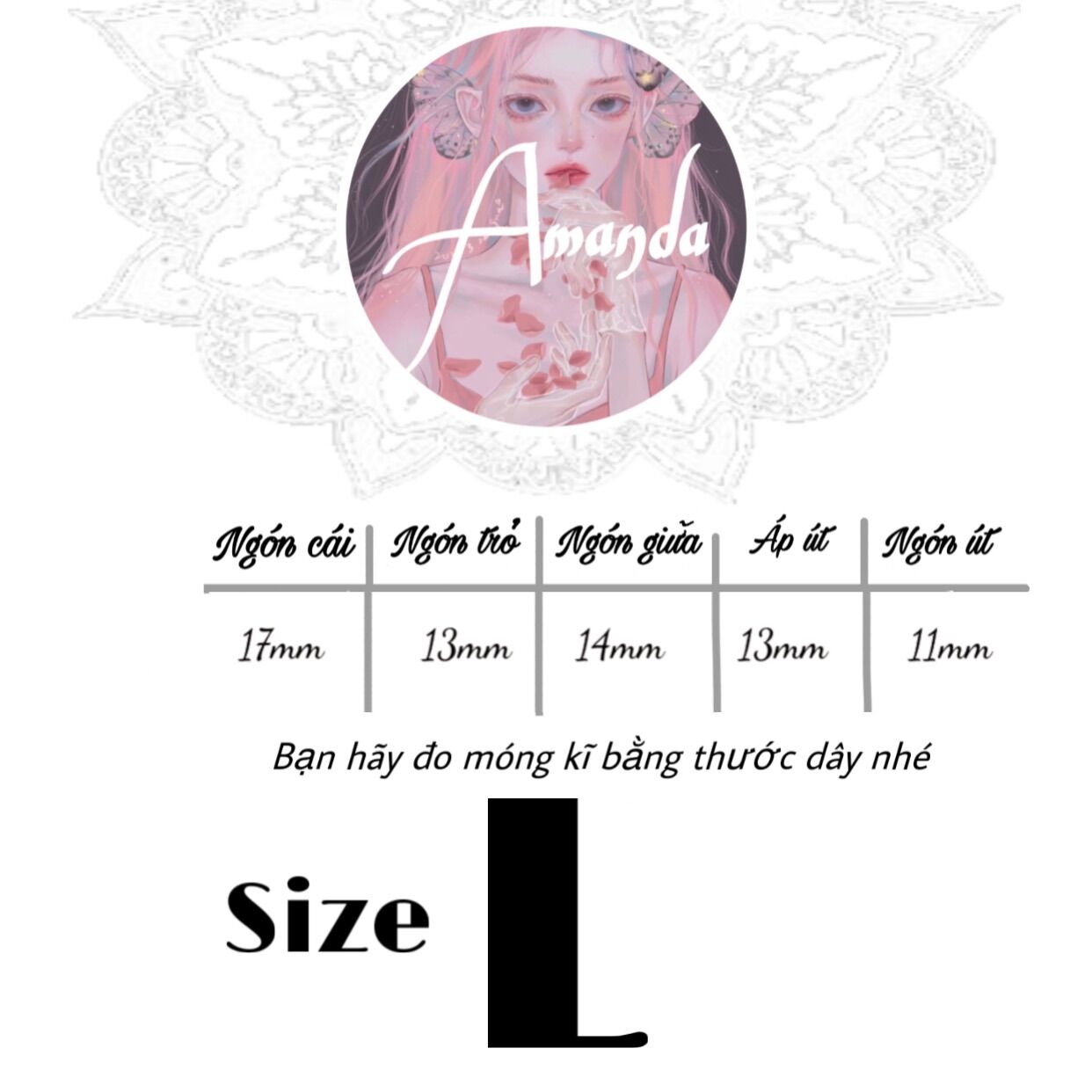 Nailbox trơn mix đen trắng