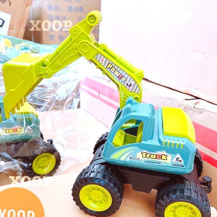 Đồ chơi trẻ em cần cẩu, máy xúc khủng long, xe khủng long cỡ lớn cho bé, Đồ chơi khủng long