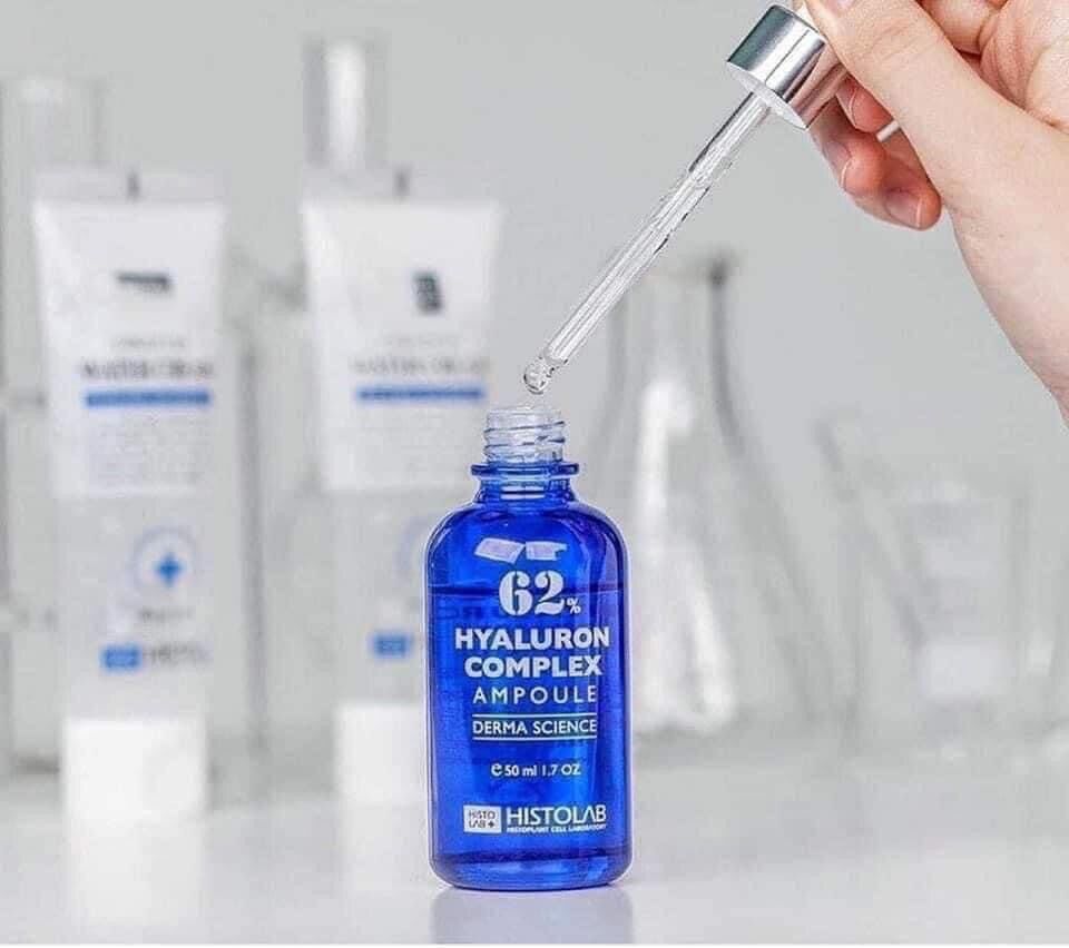 Tinh chất dưỡng ẩm Histolab 62% Hyaluron Complex Ampoule Derma Science