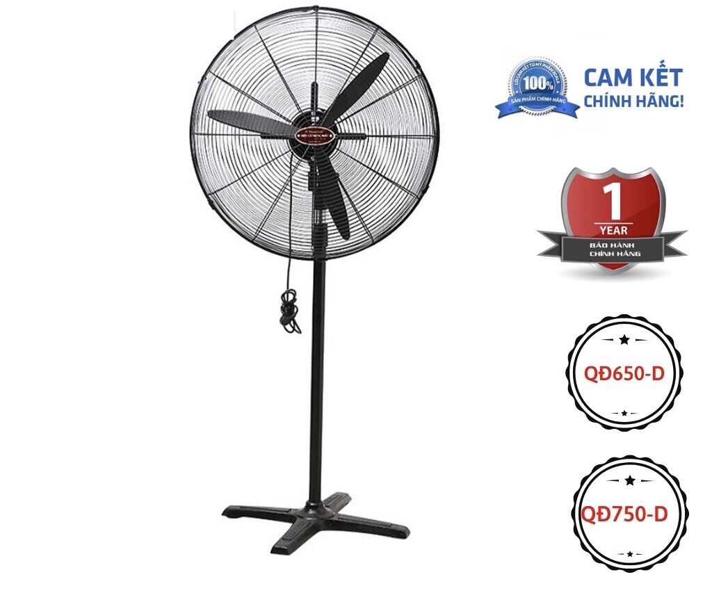 Quạt Cây Công Nghiệp Vinawind Điện Cơ Thống Nhất Sải cánh 650mm