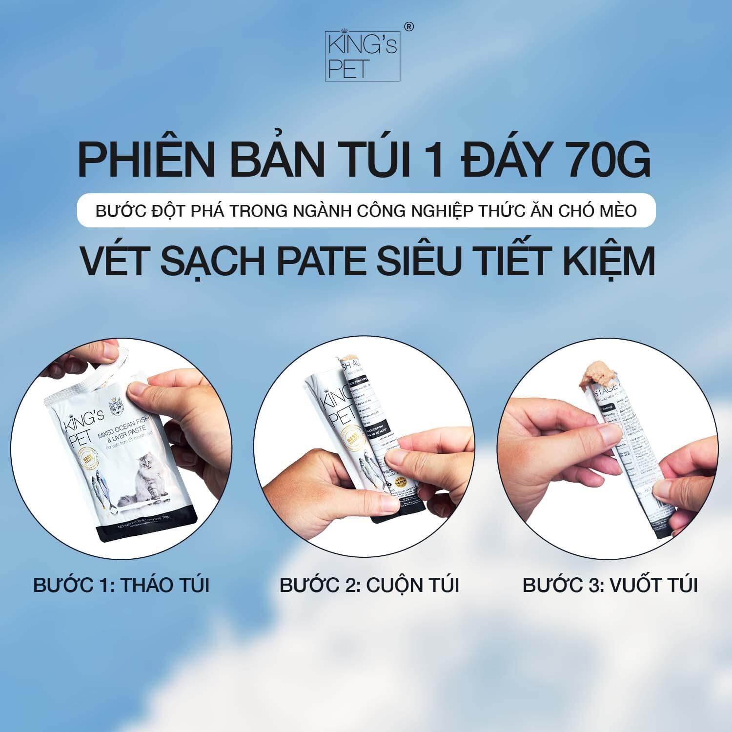 Pate King's pet gói 70g - Pate cho mèo