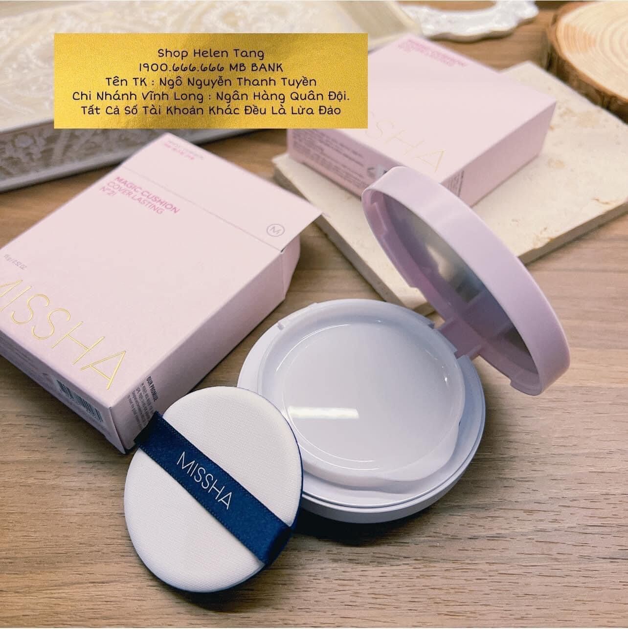 Phấn nước Missha Magic Cushion Cover Lasting 15g