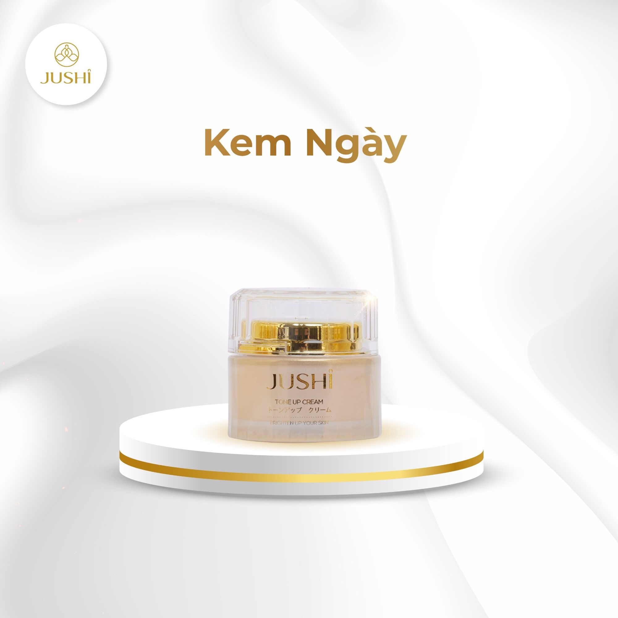 Kem dưỡng tone up cream trắng hồng rạng rỡ Made in Japan chính hãng Jushi