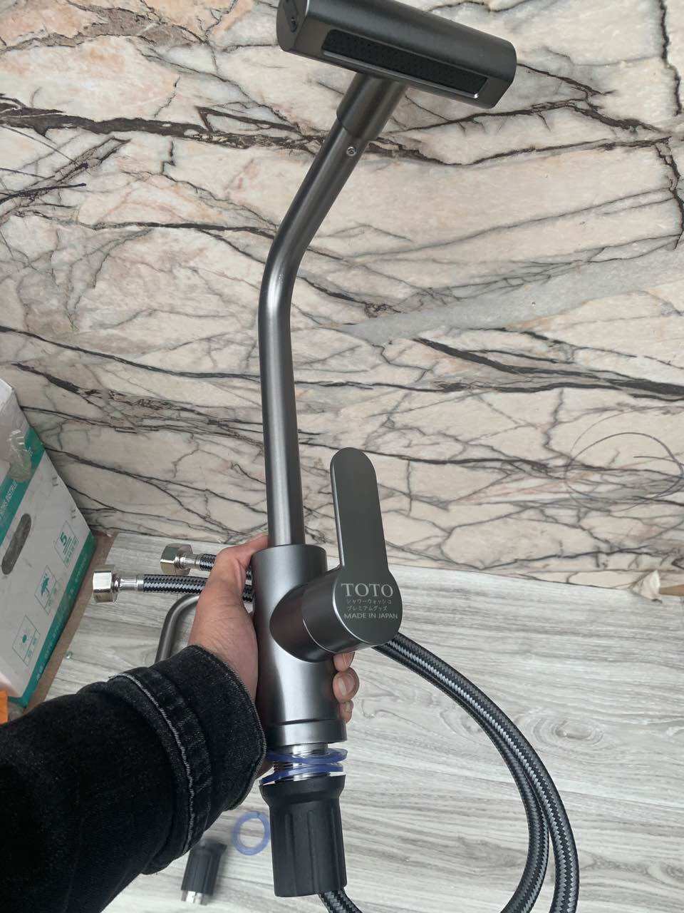 Vòi Rửa Chén Bát 2 chiều nóng lạnh hàng bãi nhật 98%(made in japan)