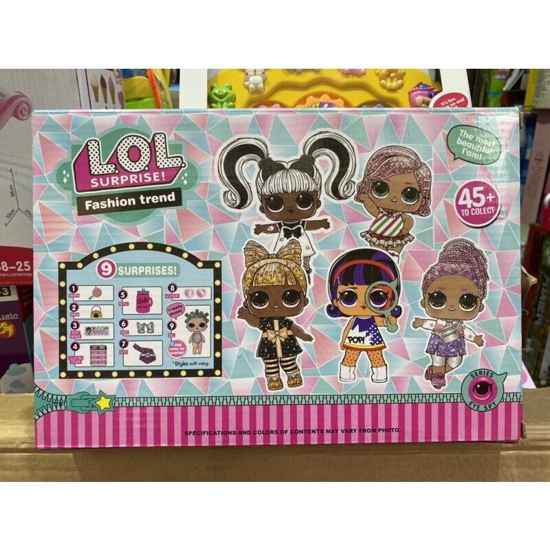 Đồ chơi trứng búp bê L.O.L Surprise tóc tơ thật cho bé gái
