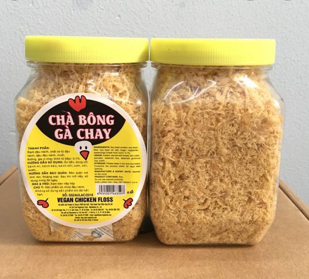 Chà bông gà/ thịt/ nấm sợi chay âu lạc