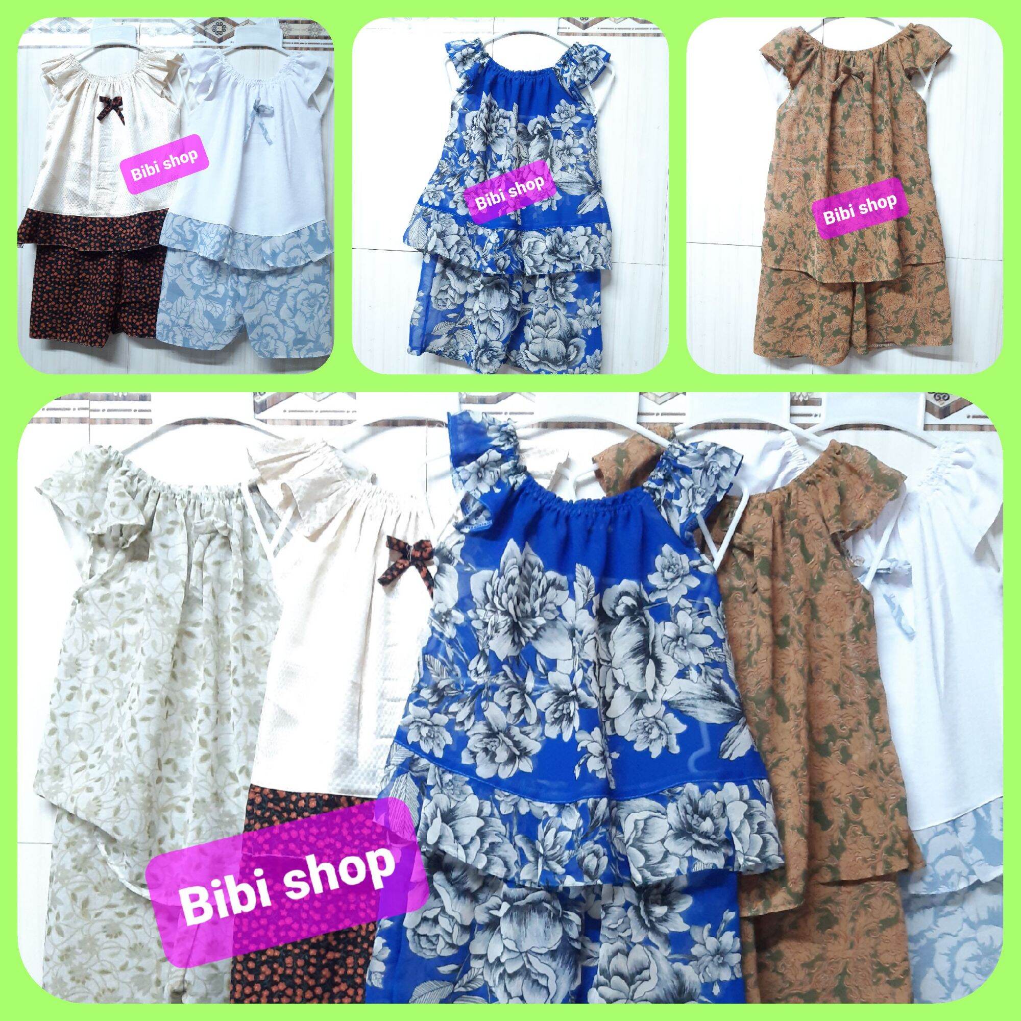 💥 sale 5 bộ 89k bộ quần áo bé gái 10-15kg.
