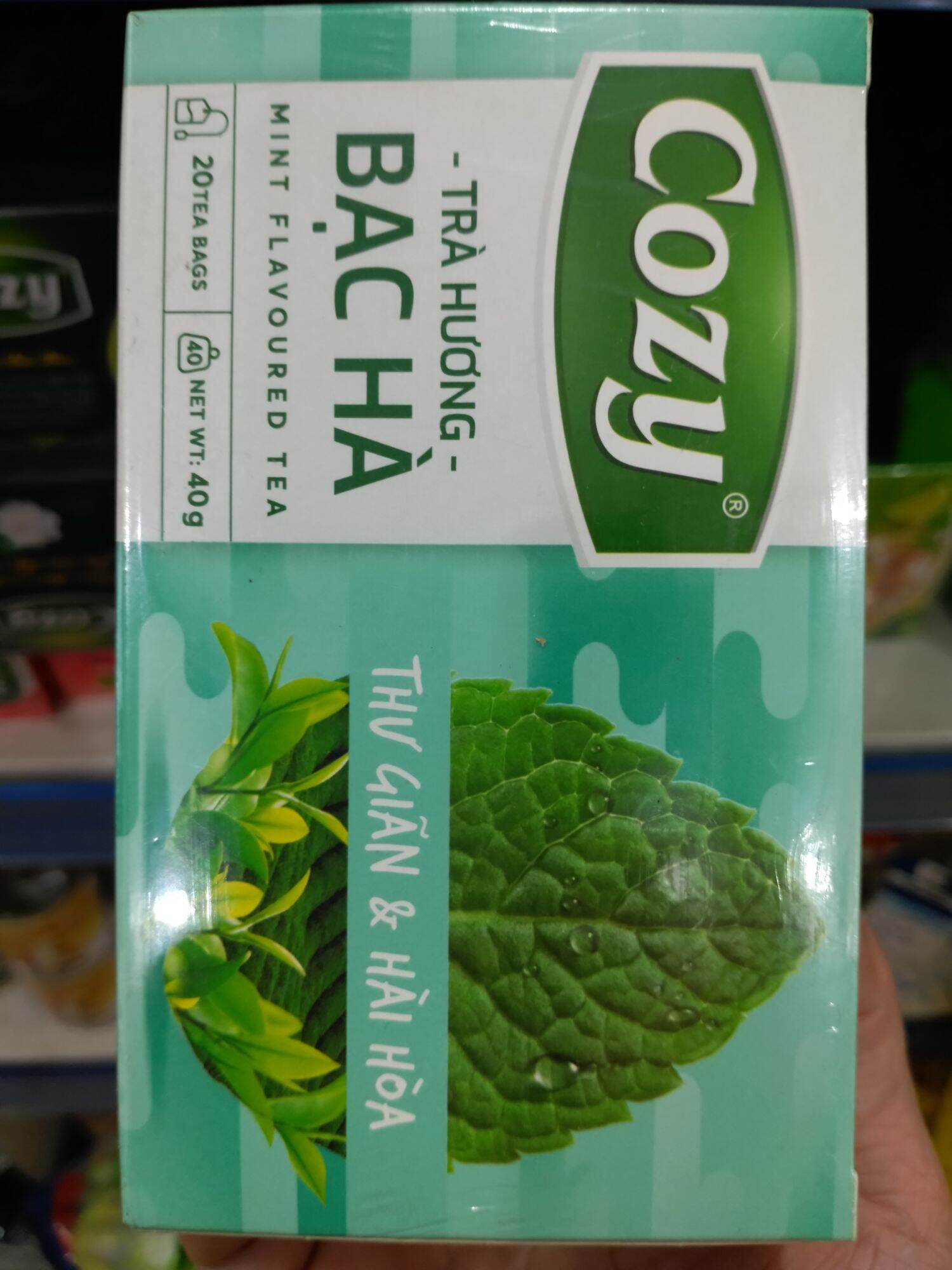 Trà Cozy nhúng các vị hộp 40g