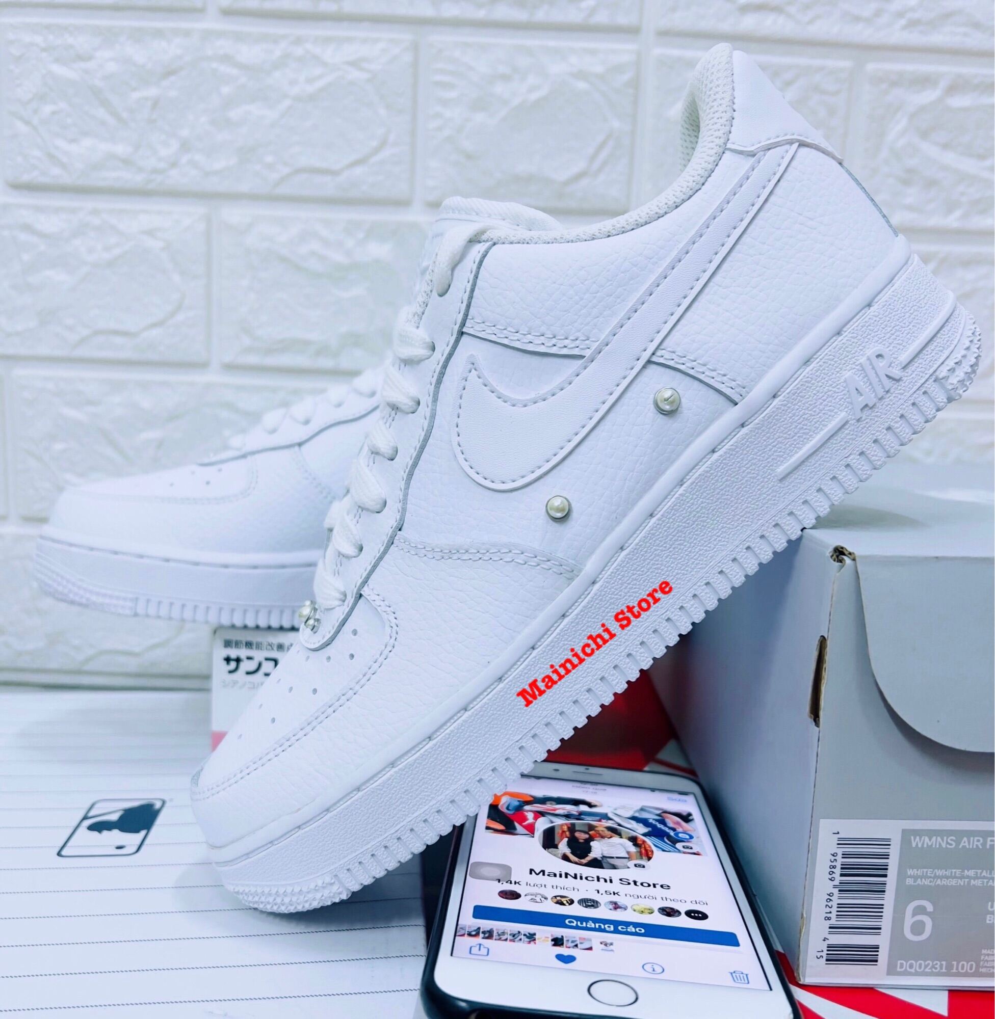 Giày chính hãng Nike Air Force 1 AF1 DQ0231-100