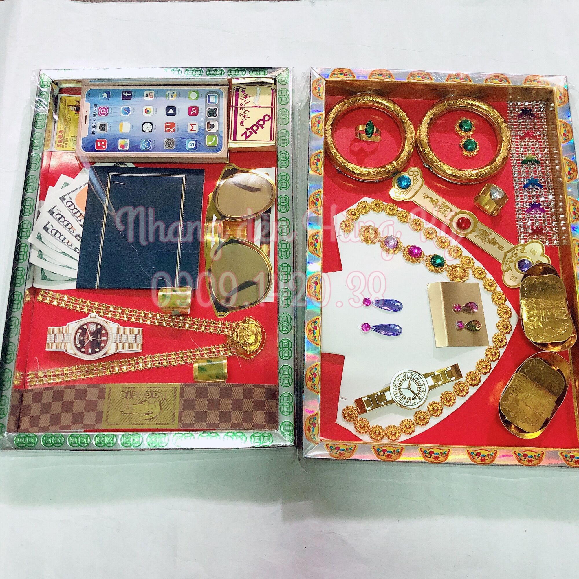 Hàng mã trang sức nam nữ giấy