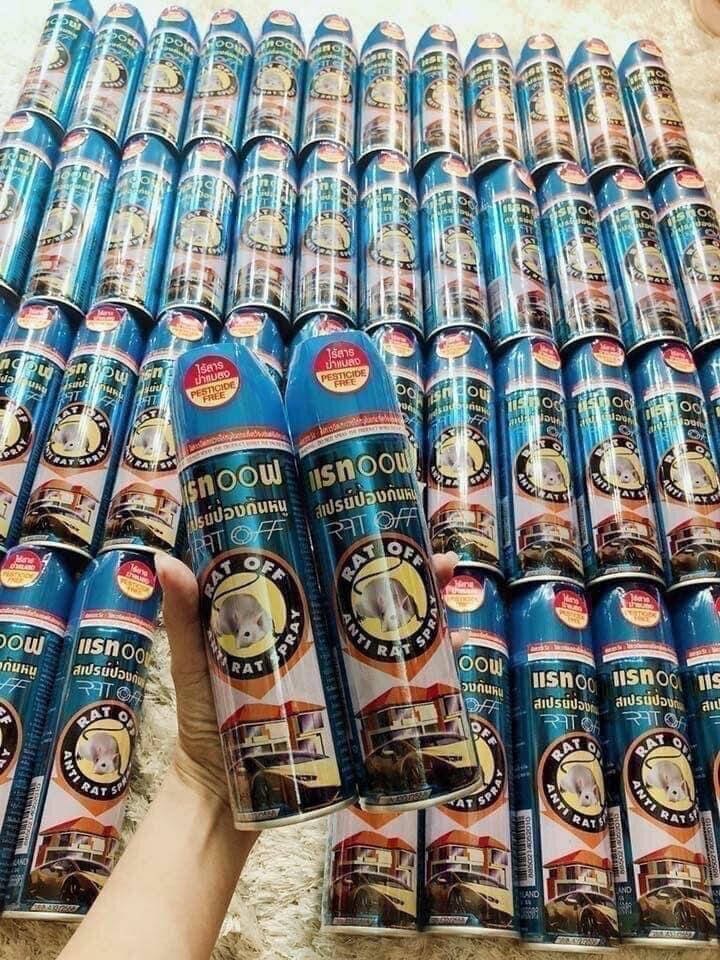 Chai xịt đuổi chuột thái lan