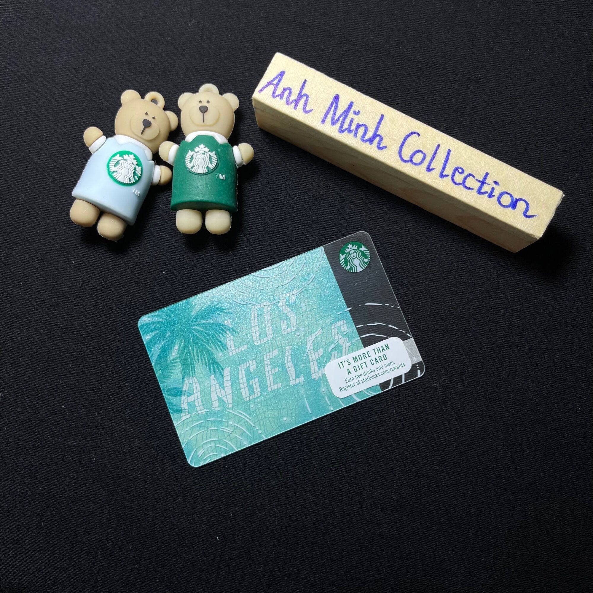 Thẻ starbucks sưu tầm - starbucks cards - losangeles