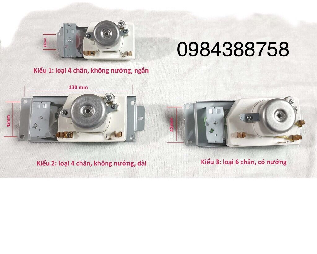 Đồng hồ 6 chân lò vi sóng