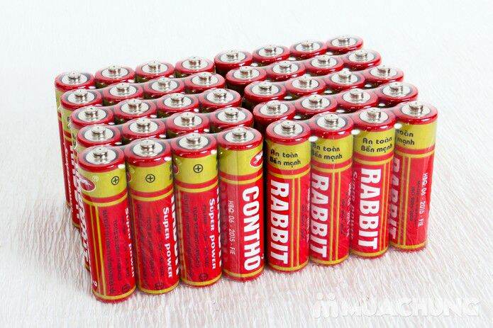 HỘP 40VIÊN PIN CON THỎ AA SIZE 1,5V