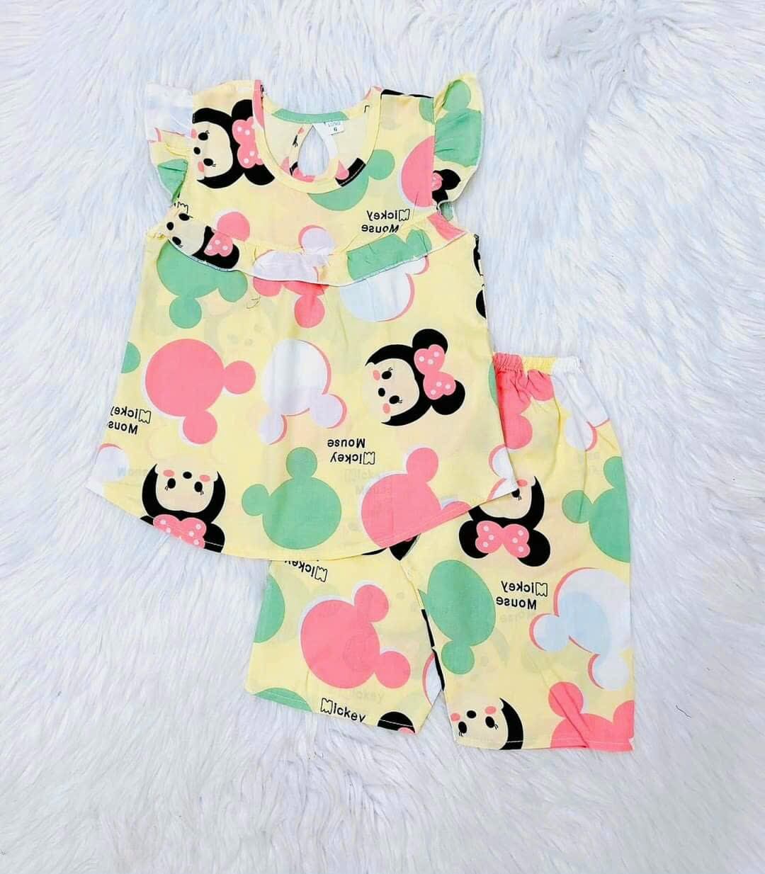 Combo 3 bộ tole lửng bé gái titi shop