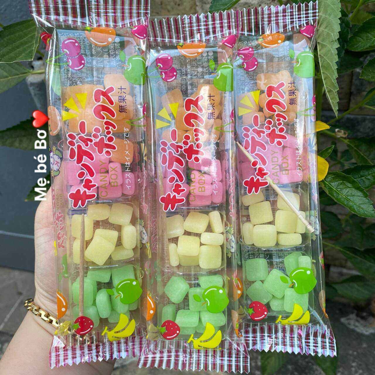 Kẹo dẻo trái cây Candy Box Nhật Bản 27g