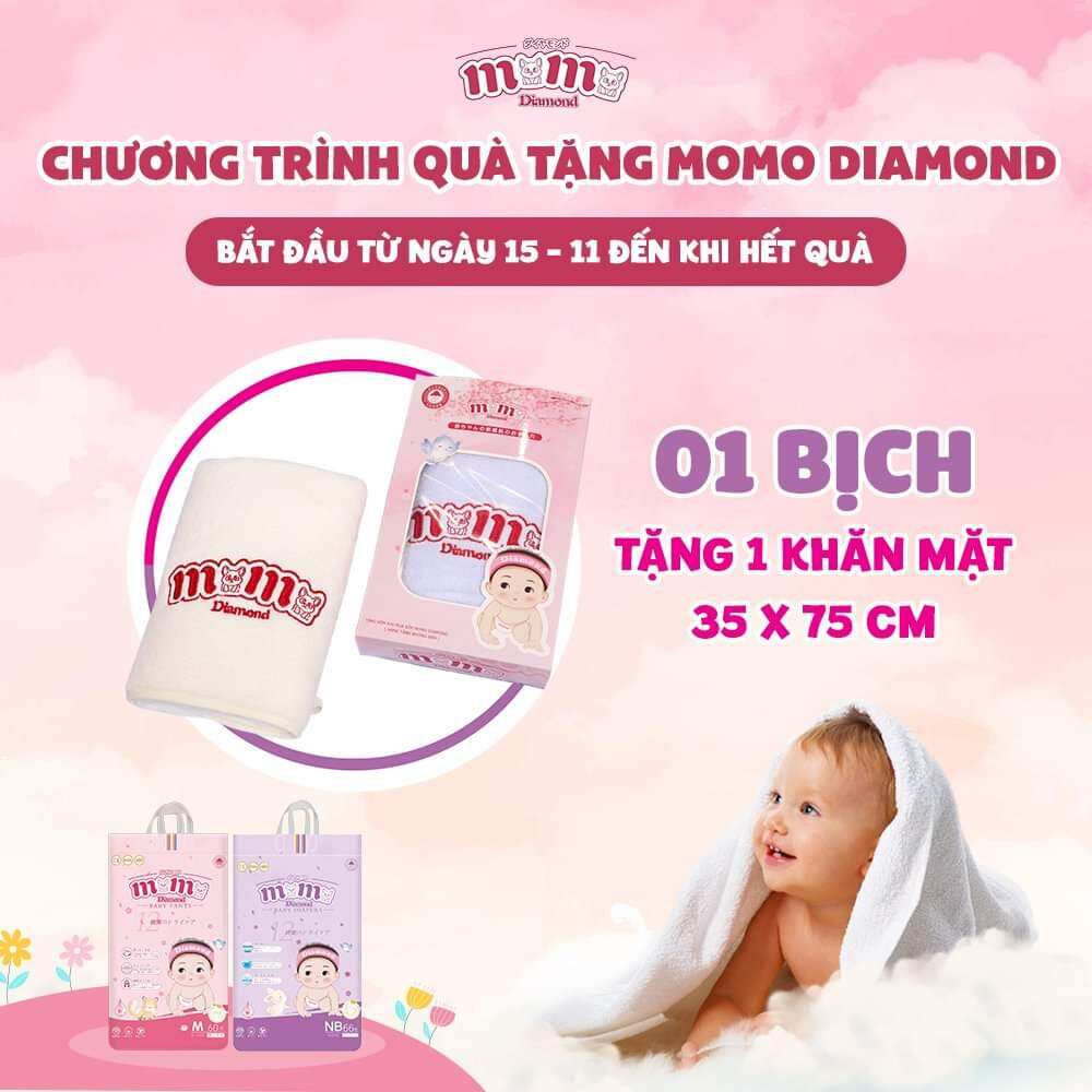 BỈM MOMO DIAMOND ORGANIC TINH CHẤT HOA ANH ĐÀO