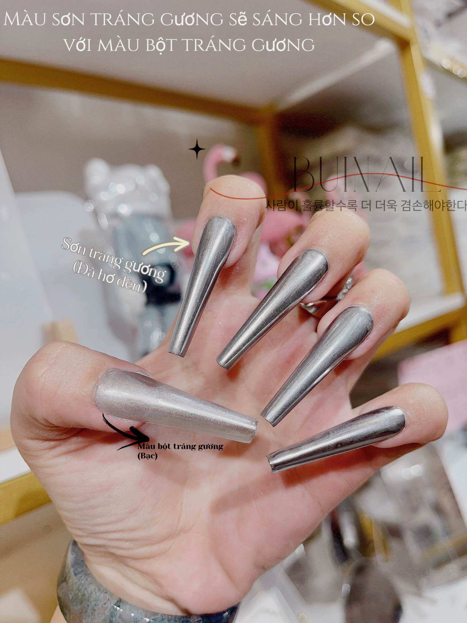 SƠN TRÁNG GƯƠNG BẠC VENDENI
