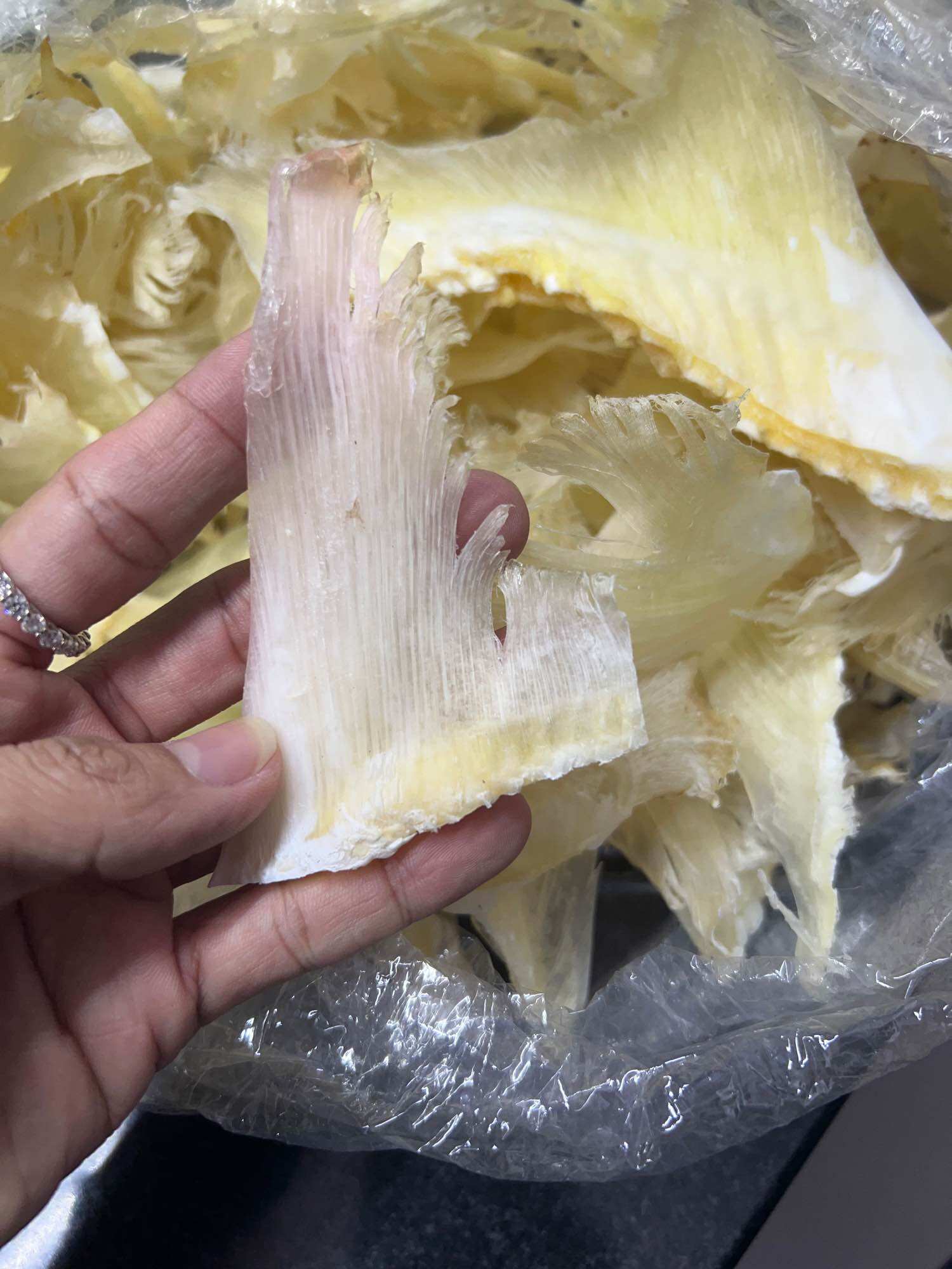 [loại 1] vi  cao cấp nấu súp nguyên cánh(100g)
