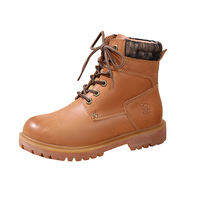 Camel | Vintage Yellow Autumn New Mountain Hiking Boots