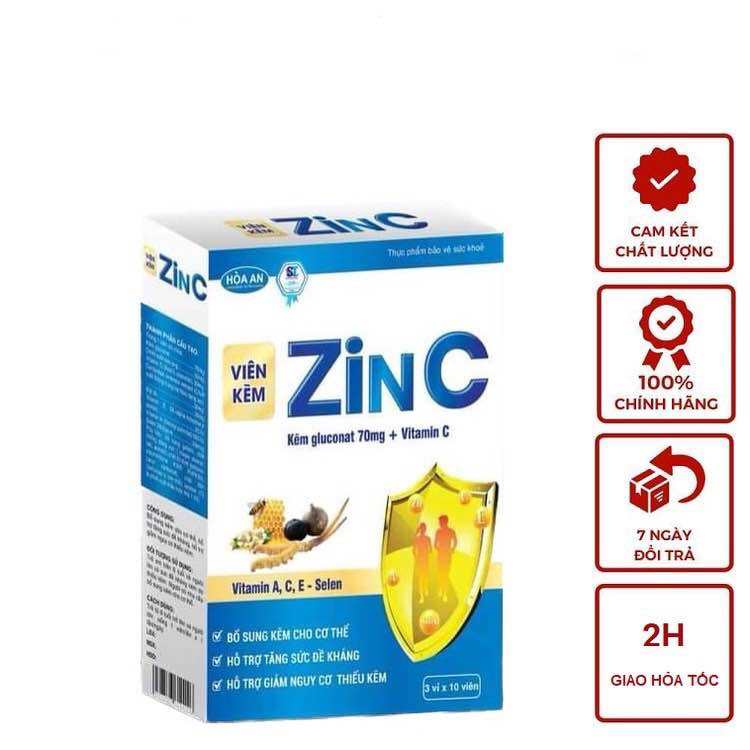Combo 2 Kẽm ZinC giúp bổ sung Kẽm cho cơ thể