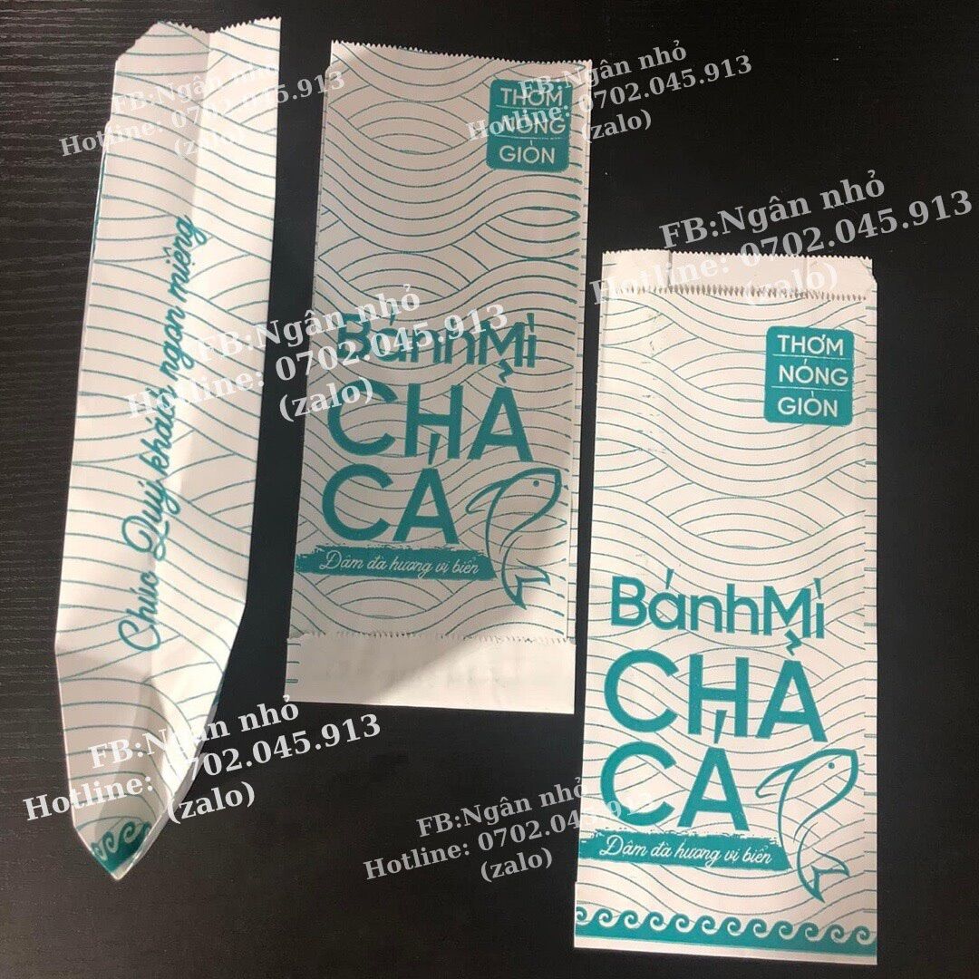 TÚI ĐỰNG BÁNH MÌ CHẢ CÁ (1000 cái)