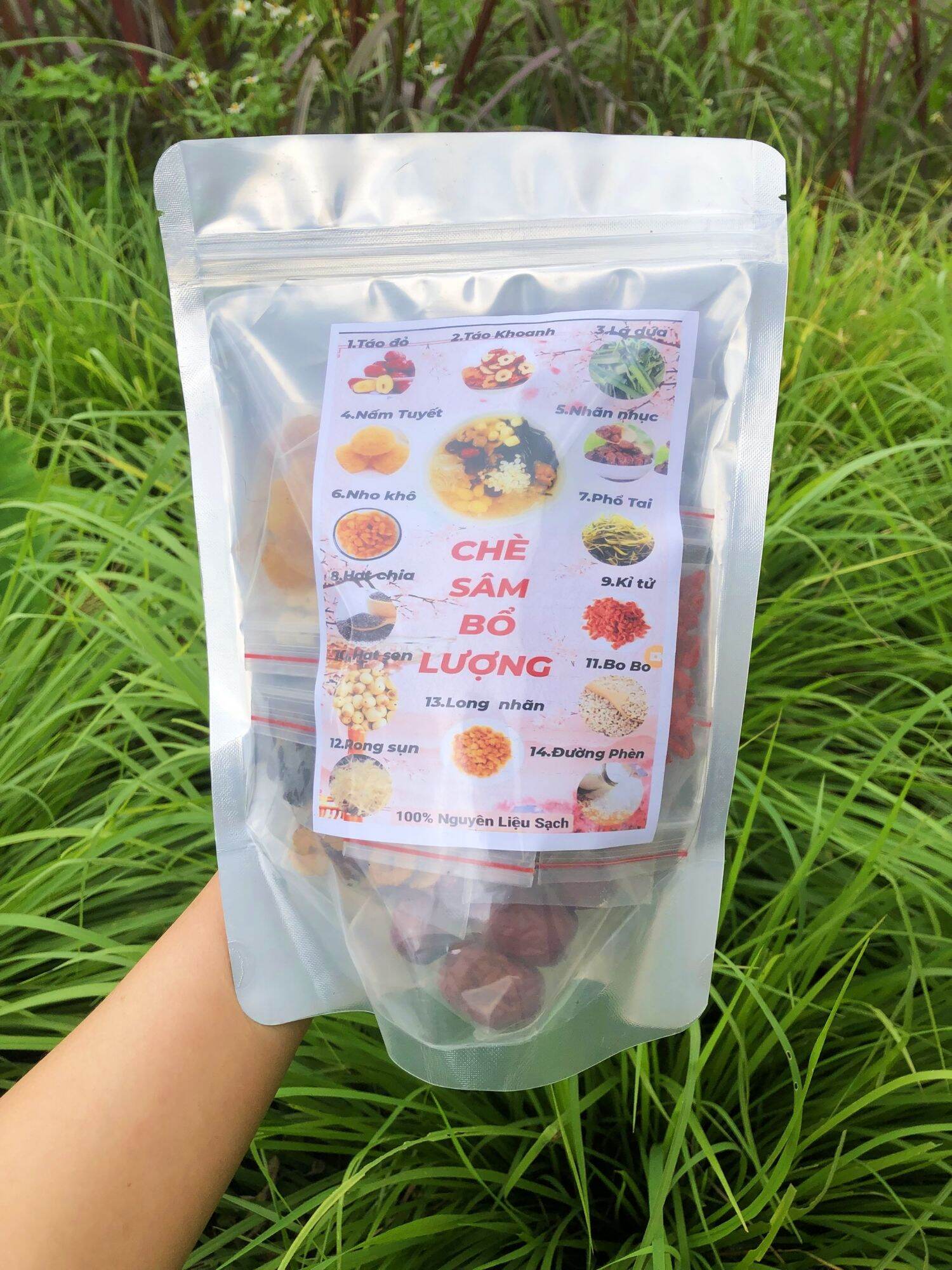 Sét Sâm Bổ Lượng (Túi Nhỏ) Nấu Được 15-20 Chén