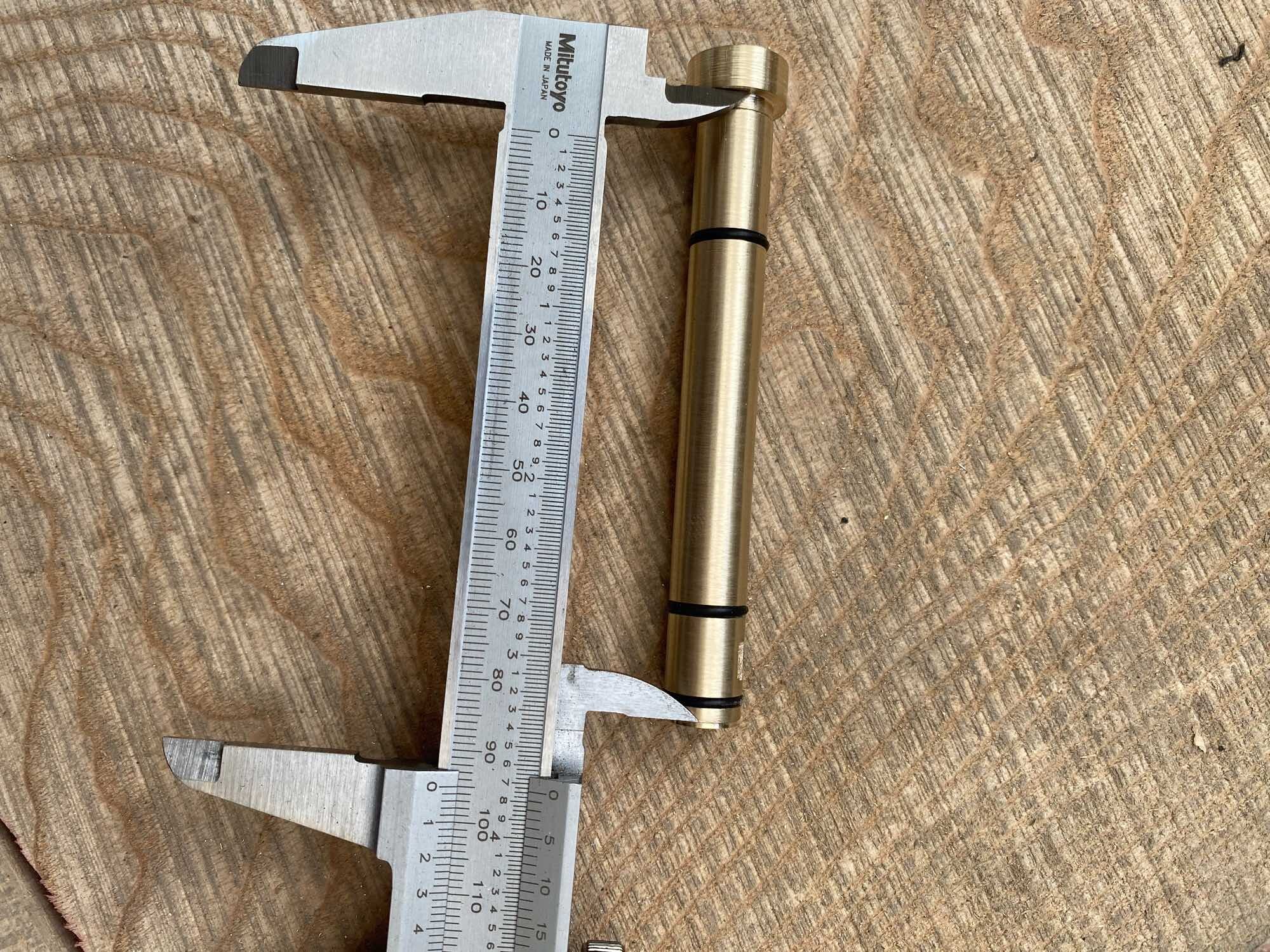 Đồng thau dài 9,5cm cho k2
