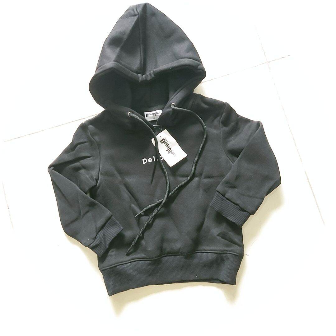 Áo hoodie chất da cá nỉ cho bé