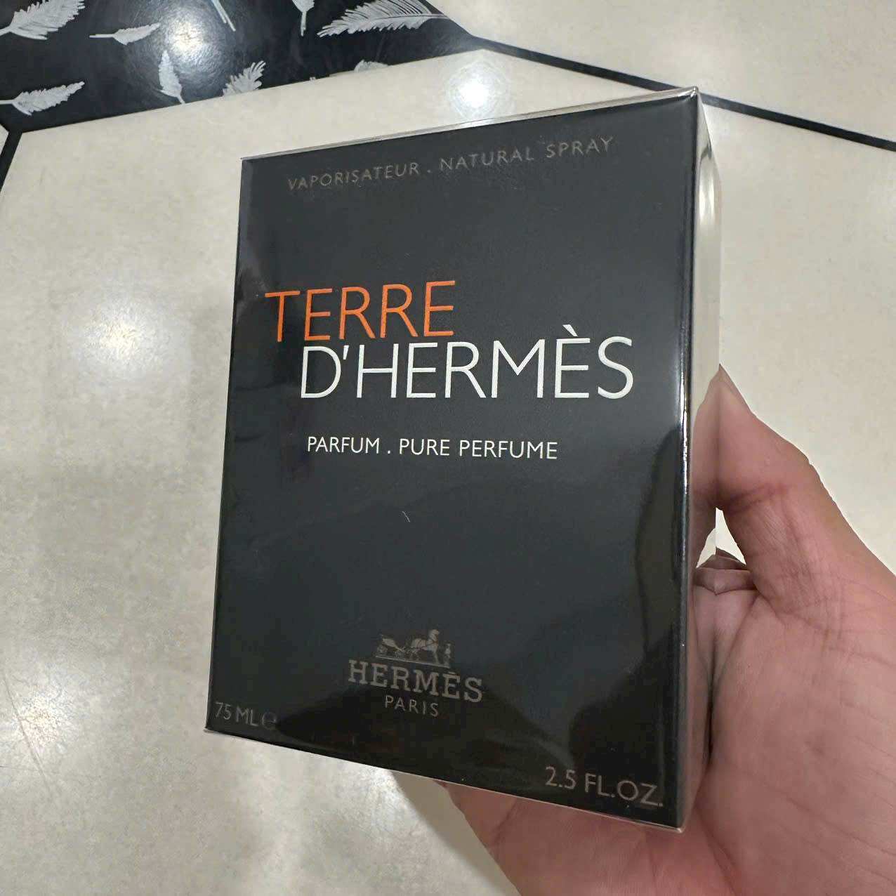 [HCM]Nước hoa hermes terre D’hermes parfum 75ml full seal