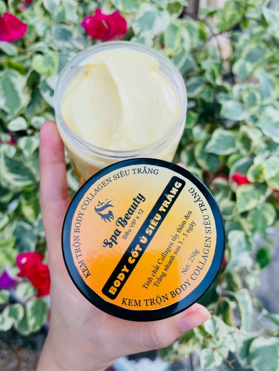 Kem body cốt ủ siêu trắng Spa 250g