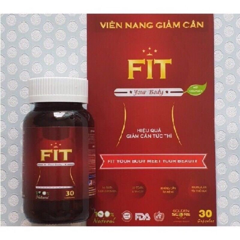 Giảm cân Fit chai 30 viên