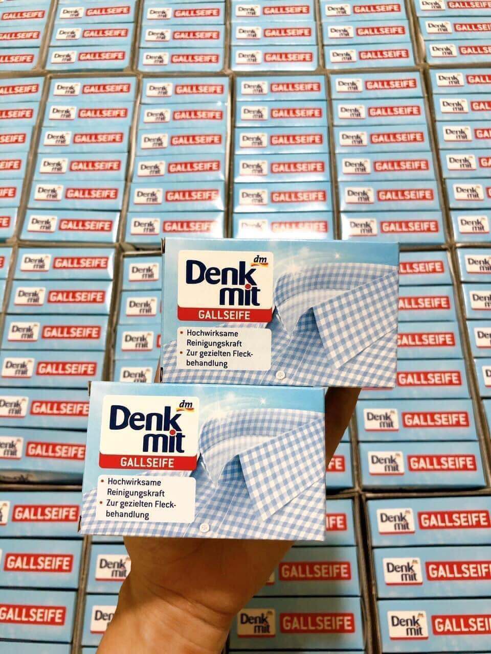 Xà phòng làm sạch cổ áo sơ mi Denkmit, tẩy trắng cổ áo sơ mi tẩy sạch vết ố vàng