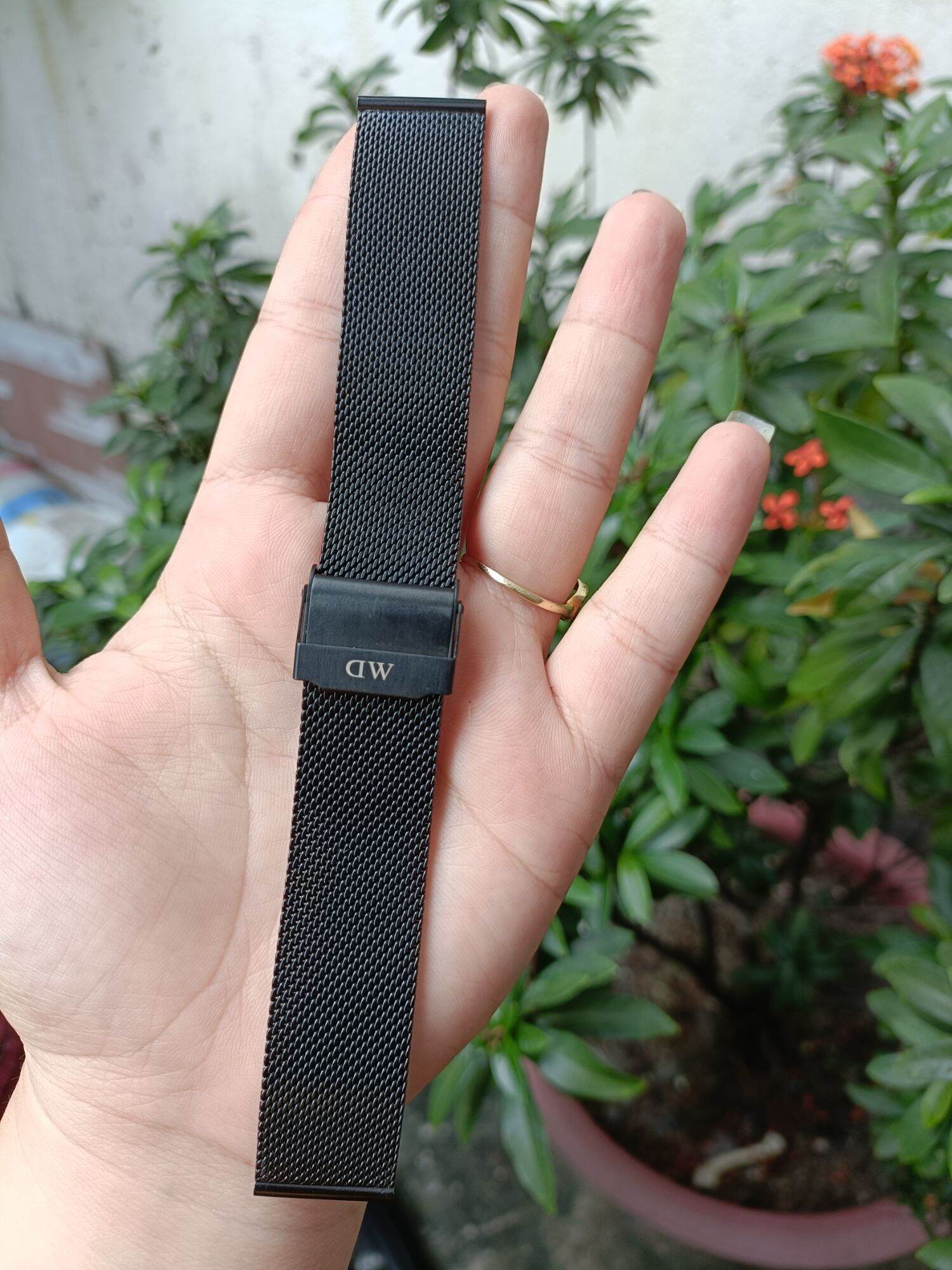 Dây đồng hồ lưới thép DW đủ size